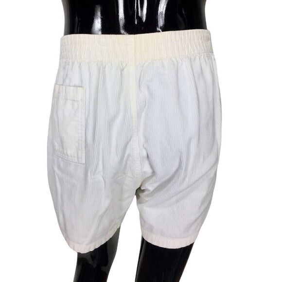 Vintage 80s Towncraft Corduroy Beach Surfer White Board Shorts Men's Size 42 - Picture 4 of 10